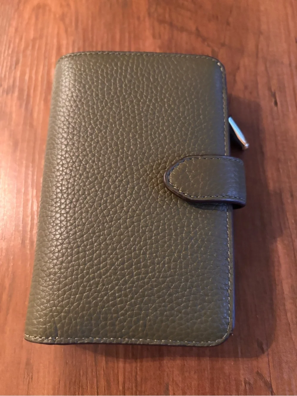 Kate Spade Green Pebbled Leather Wallet